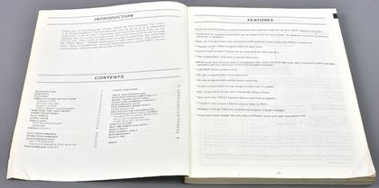 Yamaha-TX81Z manual -English/French/German